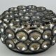 60s 70s ceiling lamp Glashütte Limburg Germany Plafoniere glass & metal