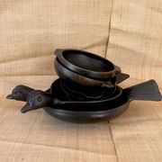 4 ramequins signyen terre cuite espagnol
