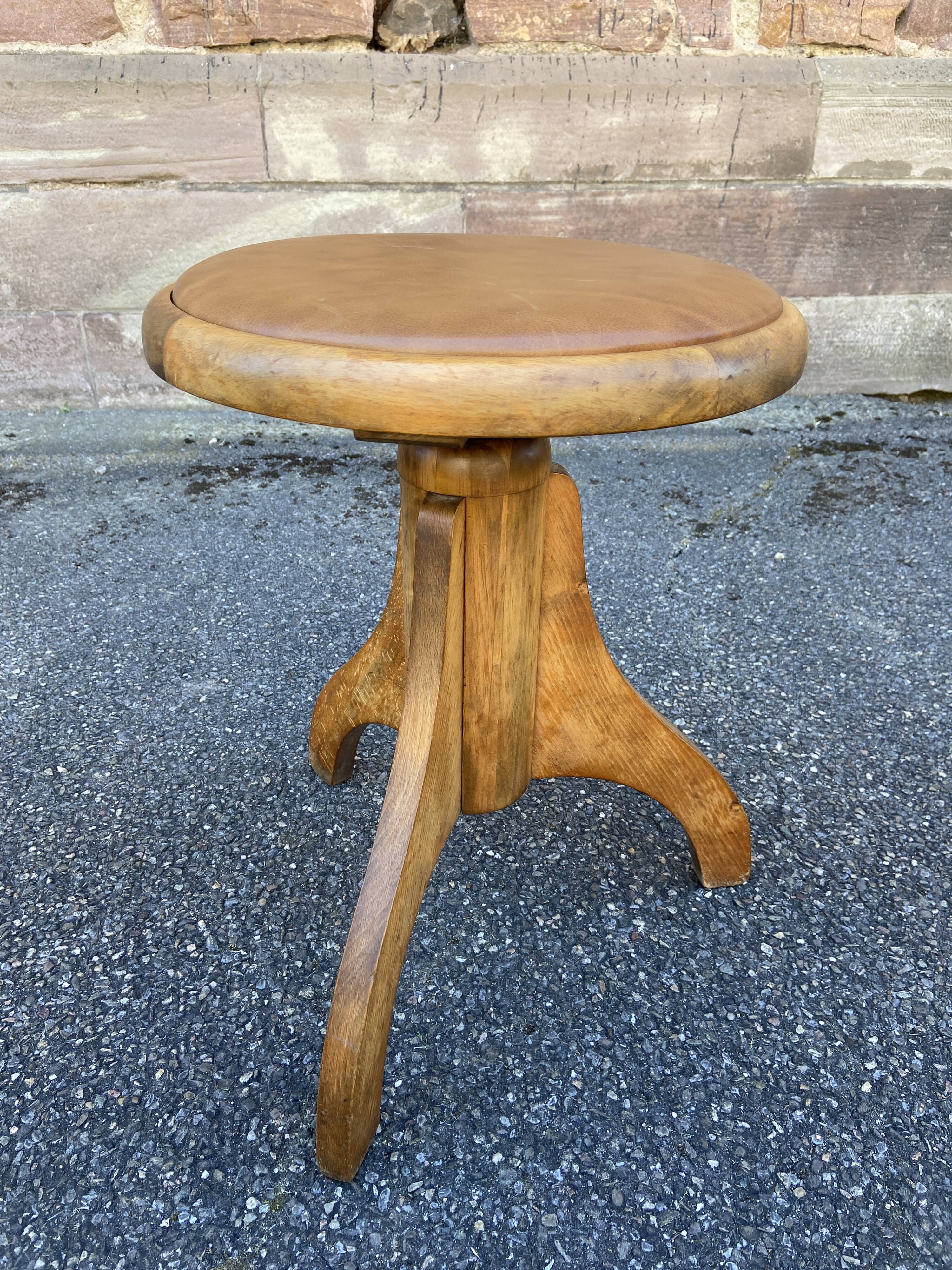 Art Deco piano stool