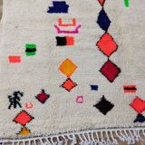 Tapis berbère marocain artisanal fait main 272 x 198 cm