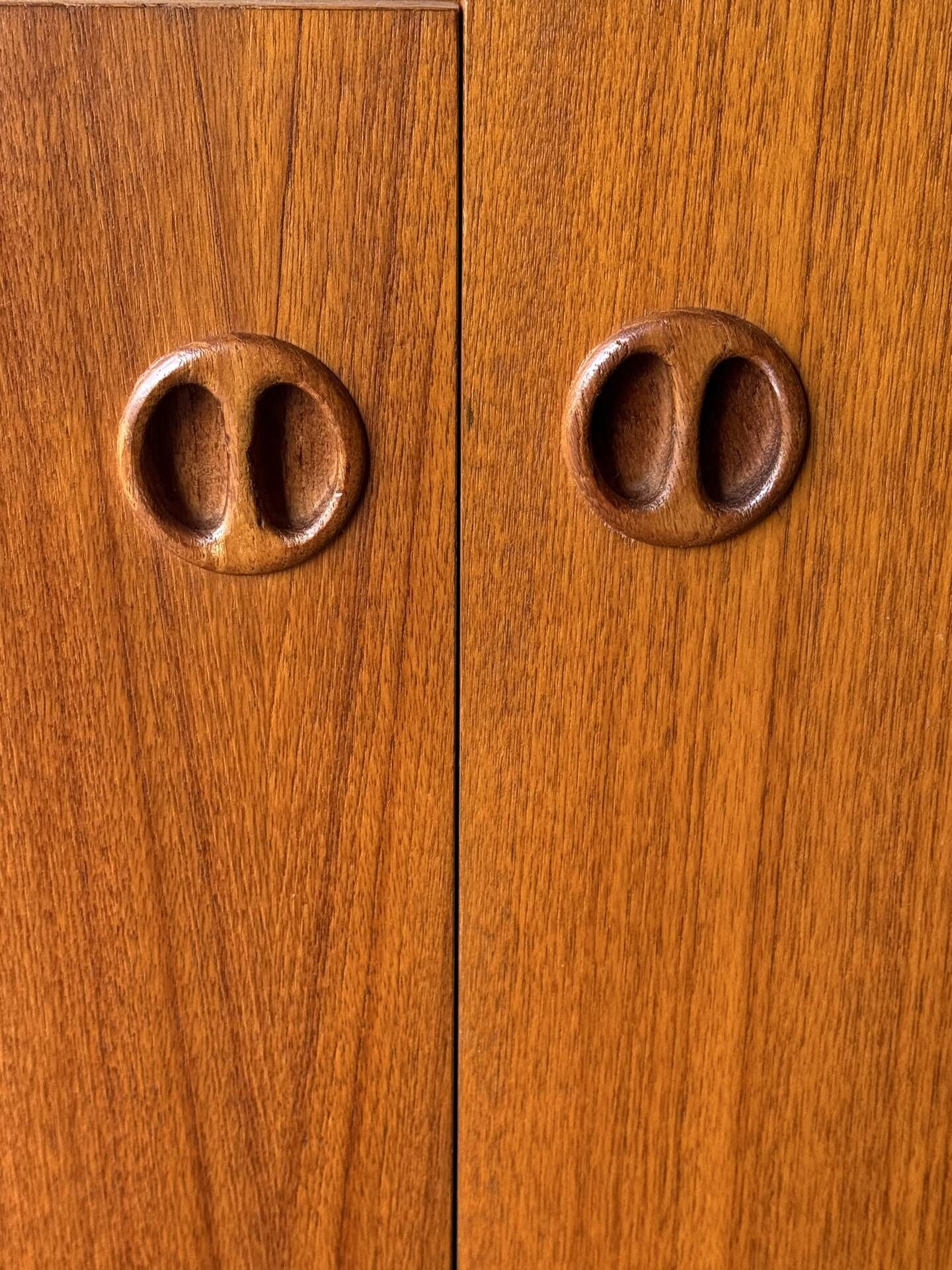 Vintage Scandinavian teak sideboard, 1970.