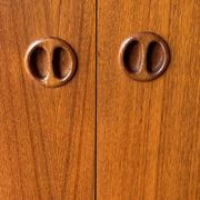 Enfilade vintage scandinave en teck, 1970