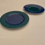 Lot de 12 assiettes à dessert en porcelaine Laure Japy Paris