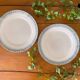 Pair of antique earthenware dishes from Saint-Amand (North)