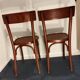 Paire de chaises bistrot