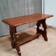 Solid wood coffee table