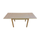 Table en hêtre avec rallonges