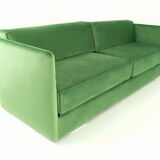 Canapé vert, design scandinave