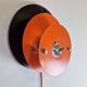 Mid-Century Metal Discus Wall Lamp attributed to Herda, 1960s