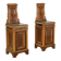 Antique Art Nouveau bedside tables Italy 19th Century
