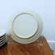 Set of 6 stoneware dessert plates