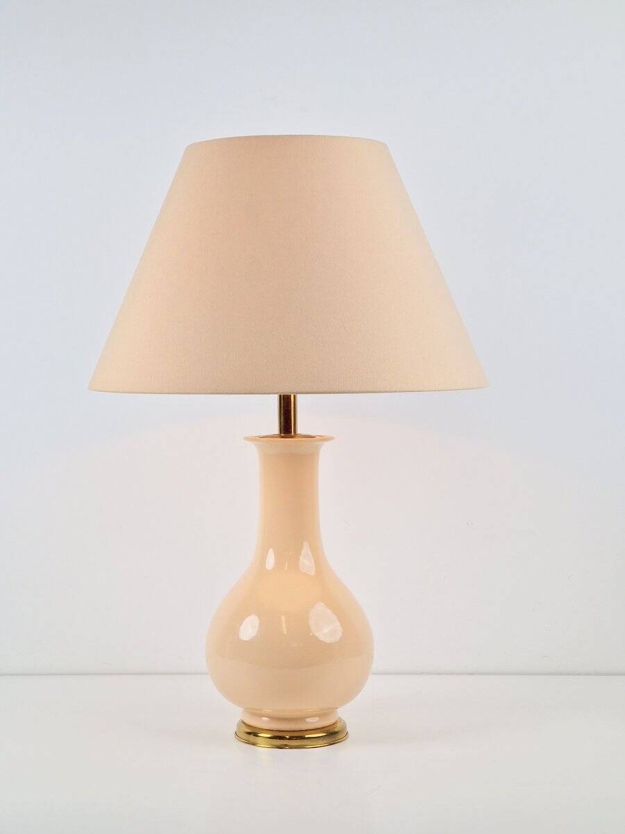 Lampe de table en céramique vintage, 1980