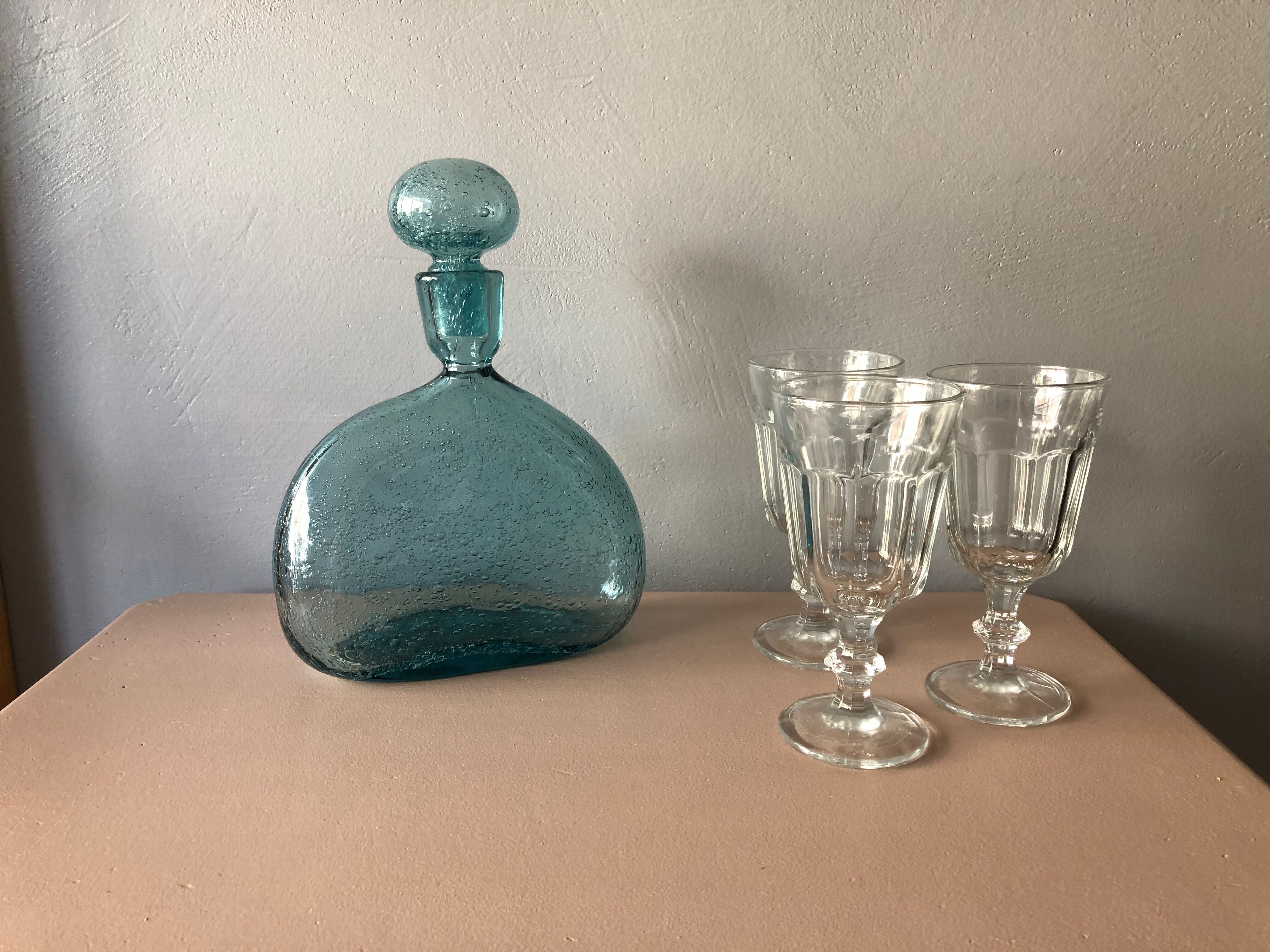 Old blown glass carafe Biot