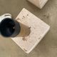 Cerri Nestore pair of travertine marble lamps, Italy 1970