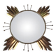 Large Sun Mirror • Witch's Eye • Brass/Metal • 1970