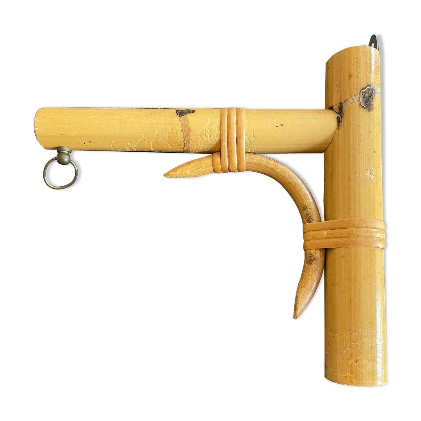 Rattan hook