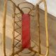 Rattan magazine holder