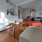 Ensemble Chauffeuse et Pouf "Plastics" - Design Piero Lissoni pour Kartell