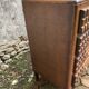 Vintage chest of drawers with splayed legs