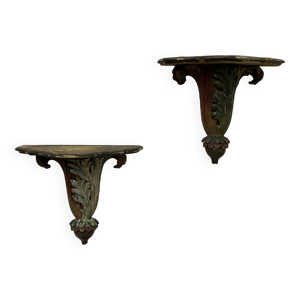 Paire d’appliques italiennes