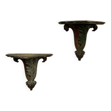 Pair of Italian wall lights