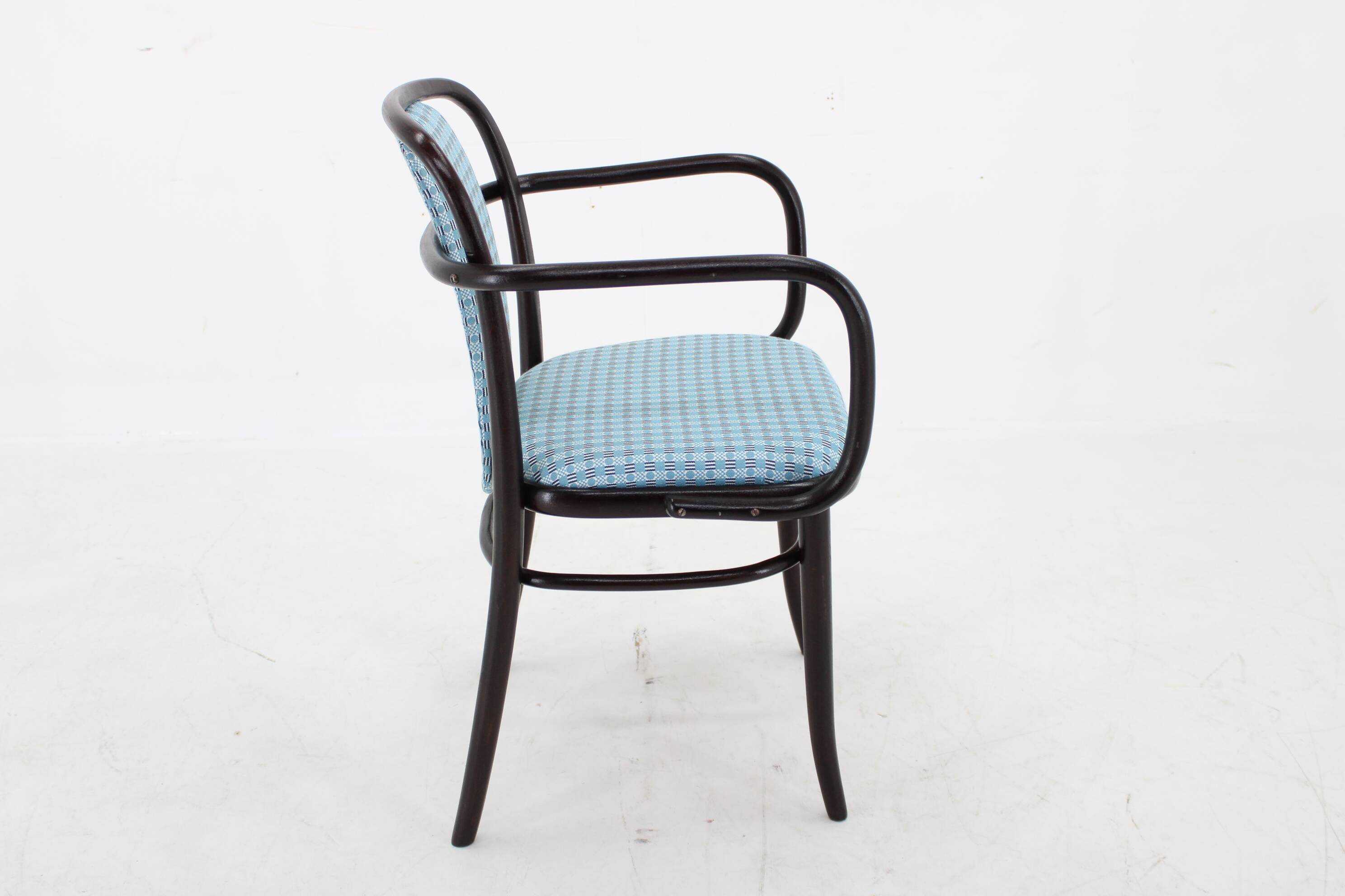 1970s Beech Bentwood Chair by Ton ,Czechoslovakia