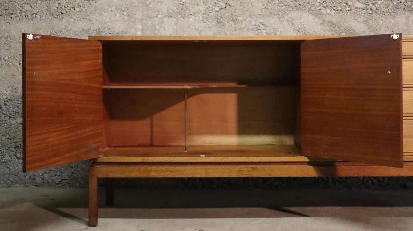Enfilade vintage en teck années 60