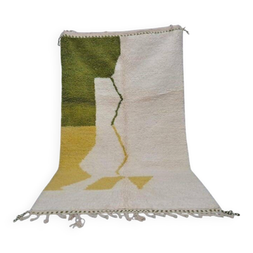 Handmade pure wool rug with colourful patterns 150/250 cm