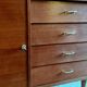 Vintage wooden sideboard / buffet - mid 20th century