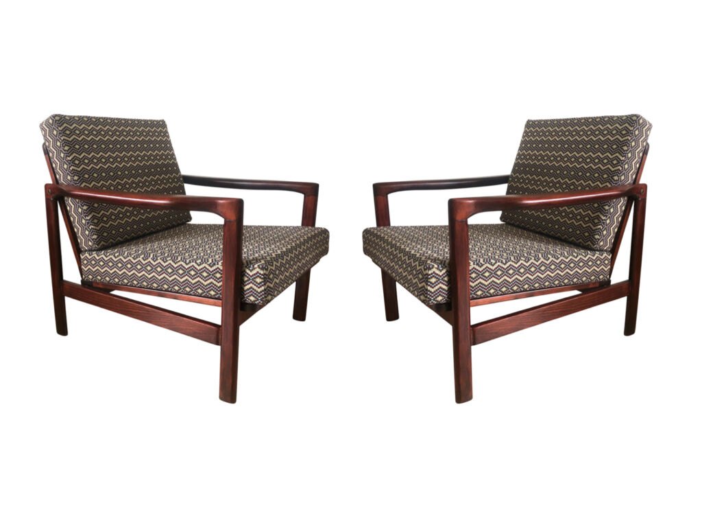 Set of two armchairs by zenon bączyk, gaston y daniela upholstery, europe, 1960s