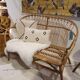 Banquette en rotin