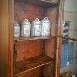 Showcase in Walnut late nineteenth