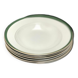 6 hollow plates XIX century Villeroy and Boch