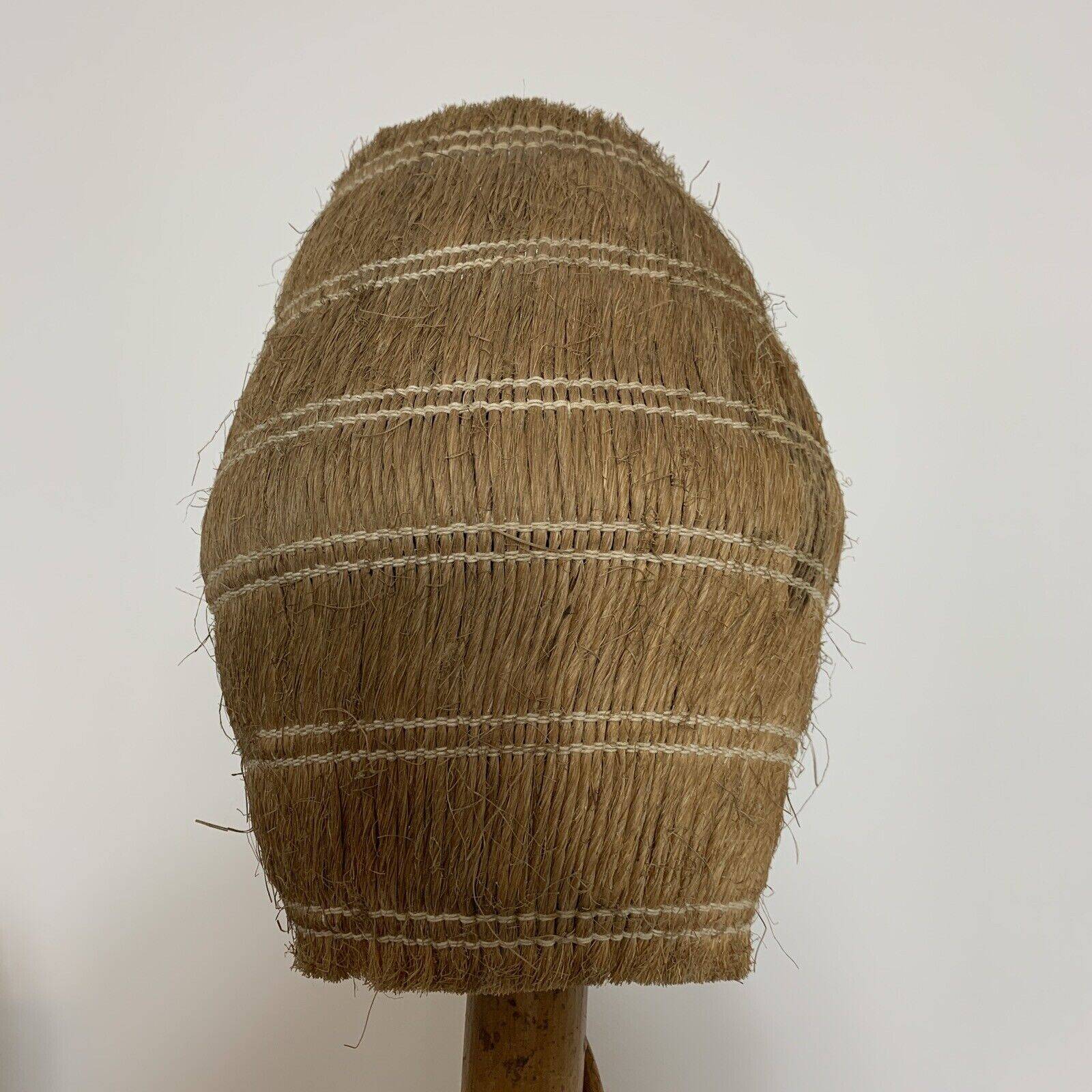 Lampadaire bambou rotin coco vintage
