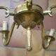 Lustre art deco-5 branches