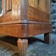 French antique oak wardrobe from the 1930s.