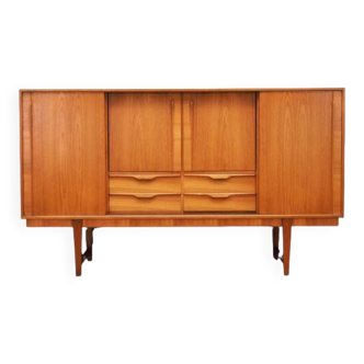 Buffet haut en teck, design danois, années 60