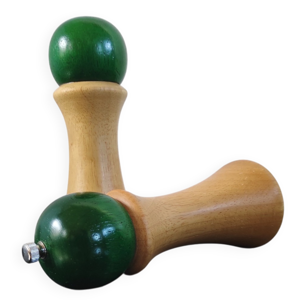 Duo Salière et Poivrier vintage scandinave