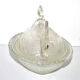 Box Bonbonnière Glass chicken - vintage chicken butter maker VERRERIE PORTIEUX