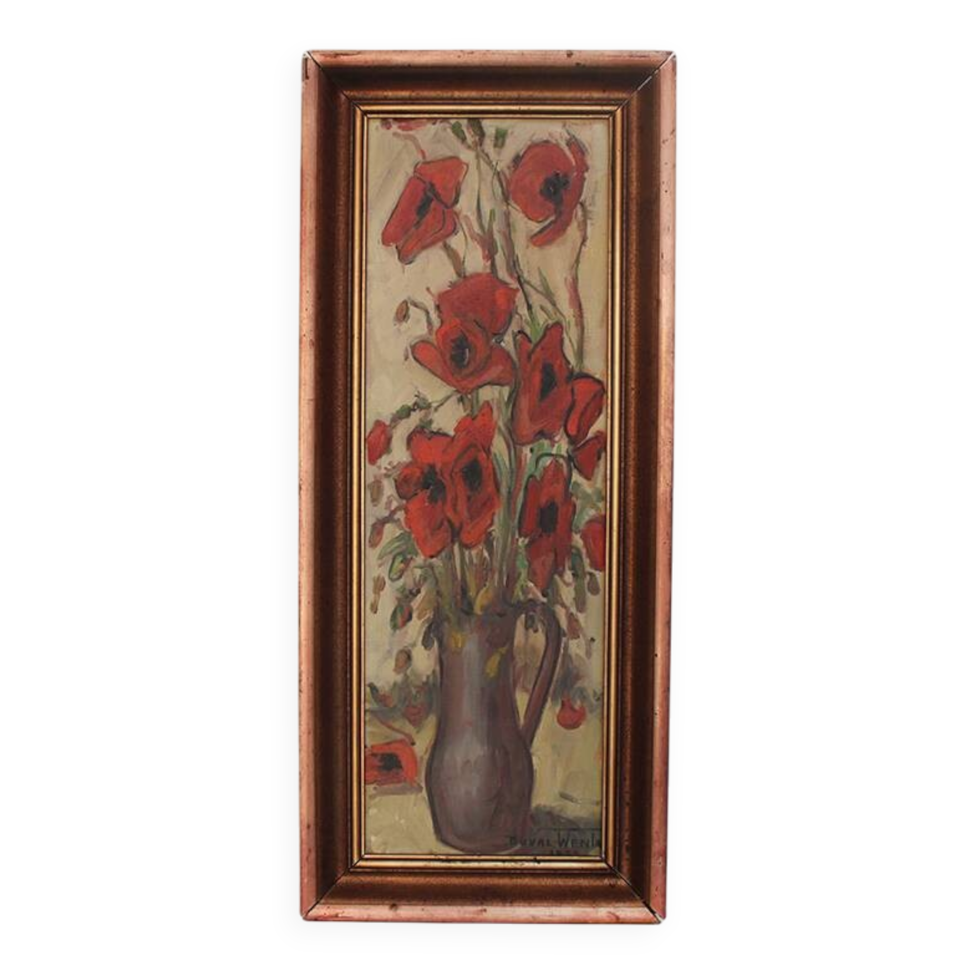 Tableau The Poppies by Simone Duval Wenta