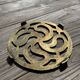 Underside brass ju