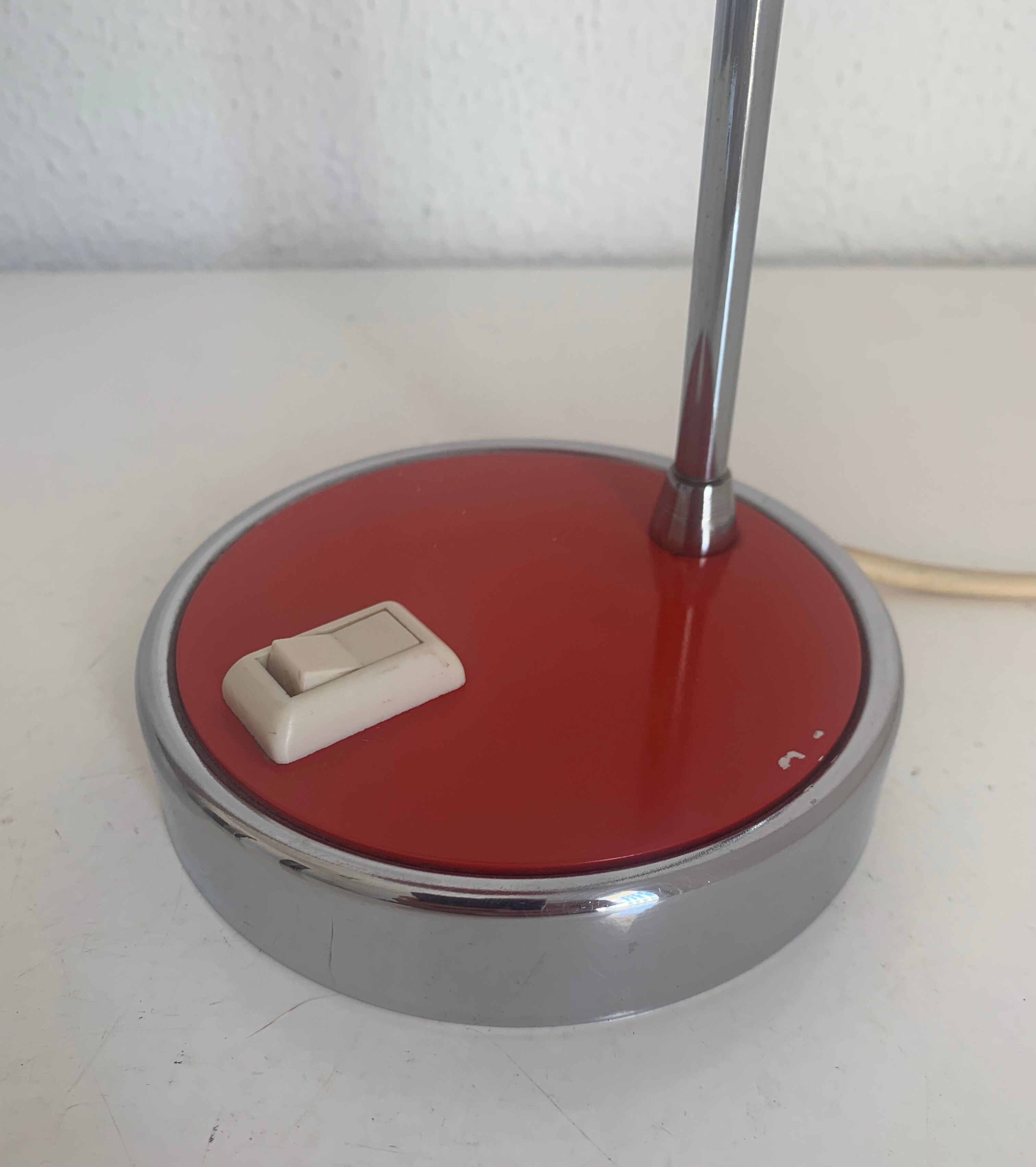 Vintage lamp 1960 eyeball desk currant