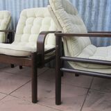 Lounge Easy Chairs by Bror Boije for Dux Miljo Expo, Sweden 1980s, Set of 4