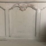 Magnificent mirrored bench-chest cloakroom