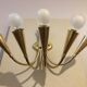 Brass wall light