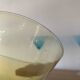 Set of 4 multi-colored dancing cocktail glasses, 1990