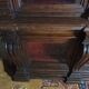 Empire-style solid pine workshop library from the 19th century.