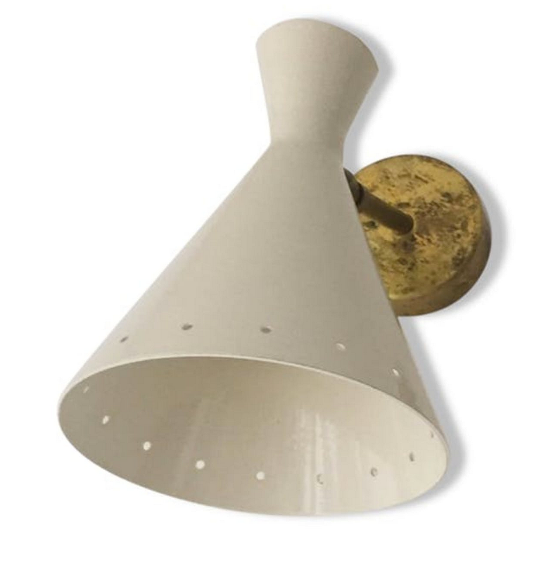 Pair of Italian wall lights in the style of the 50s