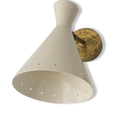 Pair of Italian wall lights in the style of the 50s