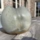 Superb sculptural vase in vintage glazed stoneware (1970s/1980s), re